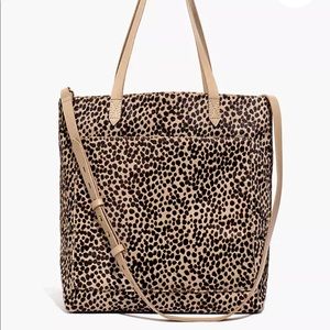 Medium Transport Tote: Printed Calf Hair Edition